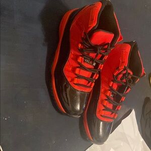 Air Jordan 11 Retro Low Red Black Sneakers